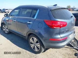 2015 Kia Sportage EX with VIN KNDPC3AC4F7709546, listed as a IAAI auction lot 40968676 with 129,743 mi miles and . Bid and sale history available at DreamBid. Image 3.