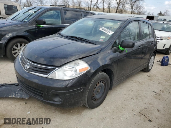 2011 Nissan Versa S z VIN 3N1BC1CP5BL380167, wystawiony jako Copart lot #45352784 z przebiegiem 149 376 mil mil oraz Szkoda całkowita • Salvage title. Historia ofert i sprzedaży dostępna na DreamBid. Obrazek 1.