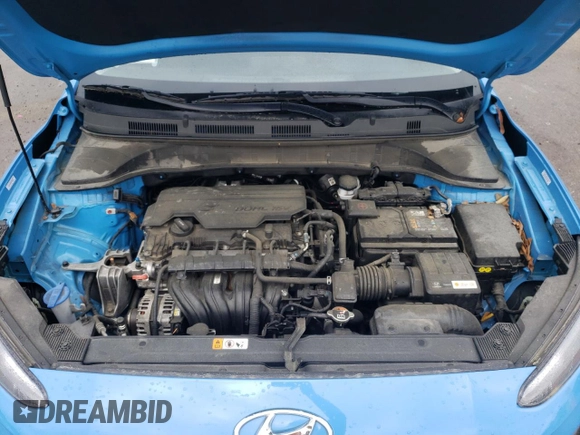 2022 Hyundai Kona SEL with VIN KM8K62AB2NU912837, listed as a Copart auction lot 50878275 with 87,325 mi miles and Salvage Title. Bid and sale history available at DreamBid. Image 12.