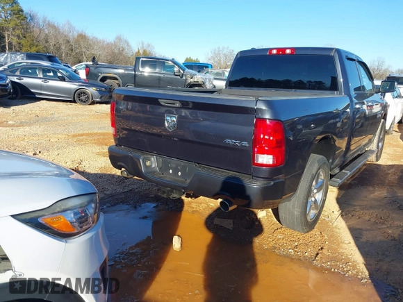 2017 Ram 1500 Express with VIN 1C6RR7FT7HS802110, listed as a IAAI auction lot 41293588 with 96,289 mi miles and . Bid and sale history available at DreamBid. Image 4.
