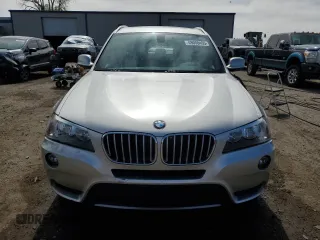 2013 BMW X3 xDrive28i with VIN 5UXWX9C51D0A16801, listed as a Copart auction lot 49008455 with 104,542 mi miles and Salvage Title. Bid and sale history available at carsss.com. Image 5.