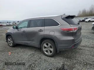 2014 Toyota Highlander Limited with VIN 5TDDCRFH3ES004722, listed as a Copart auction lot 48401955 with 163,537 mi miles and Salvage title. Bid and sale history available at DreamBid. Image 2.