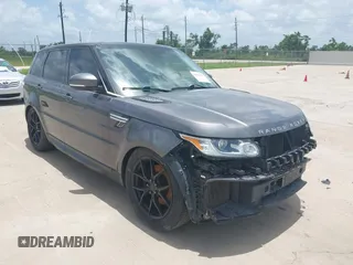 2015 Land Rover Range Rover Sport HSE with VIN SALWR2VF7FA614712, listed as a IAAI auction lot 42503835 with 115,848 mi miles and . Bid and sale history available at DreamBid. Image 1.