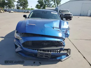 2023 Ford Mustang EcoBoost with VIN 1FA6P8TH1P5107731, listed as a Copart auction lot 55351575 with 11,655 mi miles and Salvage title. Bid and sale history available at DreamBid. Image 5.