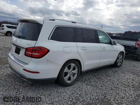 2017 Mercedes-Benz GLS with VIN 4JGDF6EE9HA783201, listed as a Copart auction lot 42425195 with 122,863 mi miles and Salvage Title. Bid and sale history available at carsss.com. Image 3.
