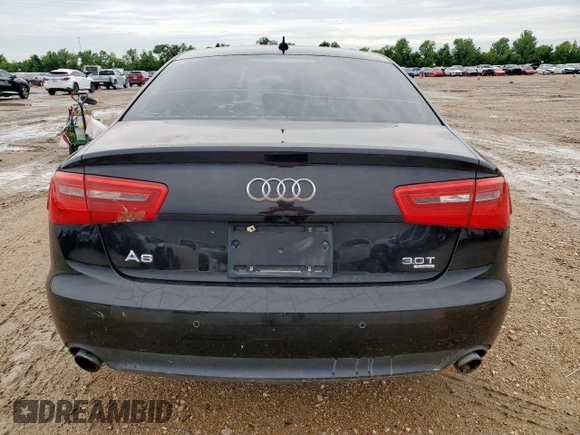 2013 Audi A6 Premium Plus with VIN WAUGGAFCXDN140922, listed as a Copart auction lot 60566865 with 179,570 mi miles and Clean title. Bid and sale history available at DreamBid. Image 6.