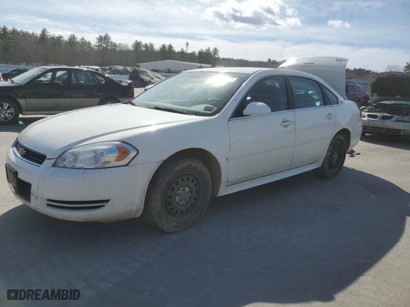 2009 Chevrolet Impala Police Police with VIN 2G1WS57M691286103, listed as a Copart auction lot 48233805 with 175,341 mi miles and Salvage Title. Bid and sale history available at carsss.com. Image 1.