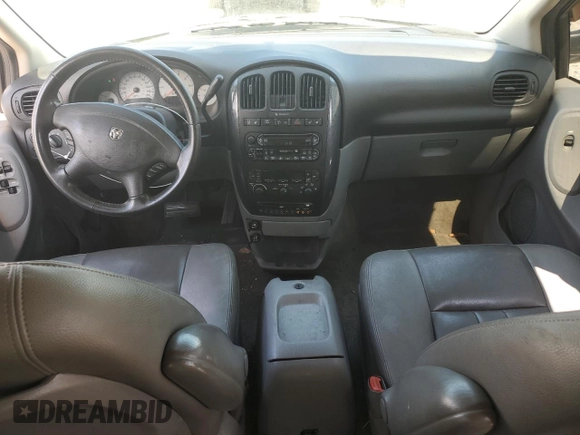 2005 Dodge Caravan SXT with VIN 2D4GP44L85R456124, listed as a Copart auction lot 59892535 with 105,301 mi miles and Salvage title. Bid and sale history available at DreamBid. Image 8.