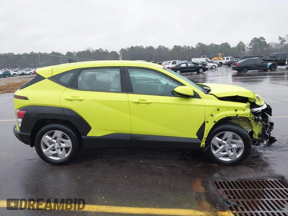2024 Hyundai Kona SE with VIN KM8HA3AB2RU047730, listed as a IAAI auction lot 41405548 with 8,380 mi miles. Bid and sale history available at carsss.com. Image 13.