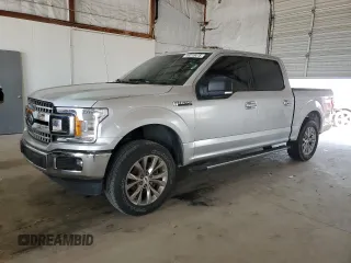 2018 Ford F-150 XL with VIN 1FTEW1CB9JKC59129, listed as a Copart auction lot 49319415 with 146,507 mi miles and Clean Title. Bid and sale history available at carsss.com. Image 1.
