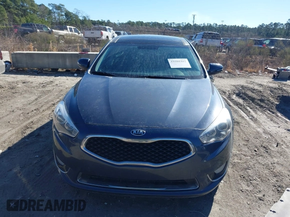 2015 Kia Cadenza Premium with VIN KNALN4D79F5170489, listed as a IAAI auction lot 41688482 with 158,340 mi miles. Bid and sale history available at carsss.com. Image 12.