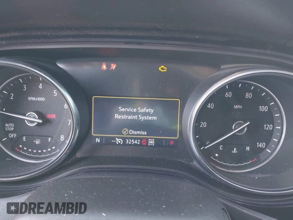 2021 Buick Encore GX Preferred с VIN KL4MMCSL1MB140495, выставлен на аукционе IAAI как лот 42394584 с пробегом 32 542 миль миль и . История ставок и продаж доступна на DreamBid. Изображение 7.