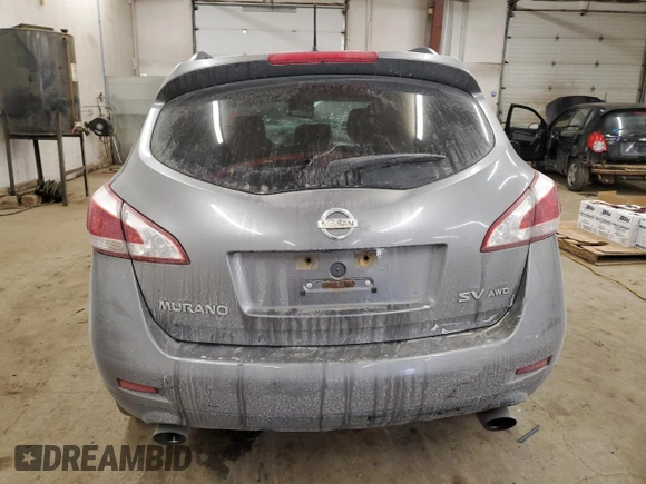 2014 Nissan Murano LE with VIN JN8AZ1MW7EW530859, listed as a Copart auction lot 84490684 with 0 mi miles and Salvage Title. Bid and sale history available at carsss.com. Image 6.