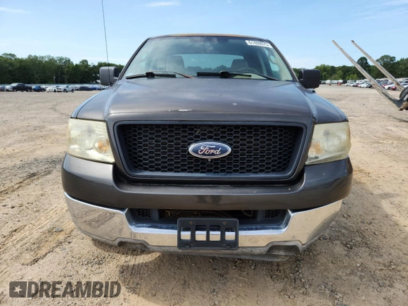 2005 Ford F-150 XLT with VIN 1FTRX12565KB21614, listed as a Copart auction lot 61488075 with 202,747 mi miles and Salvage title. Bid and sale history available at DreamBid. Image 5.