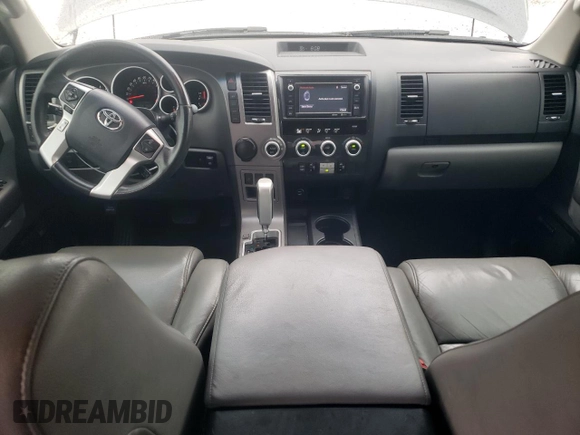 2014 Toyota Sequoia Limited with VIN 5TDKY5G17ES053960, listed as a Copart auction lot 80190134 with 290,202 mi miles and Salvage Title. Bid and sale history available at carsss.com. Image 8.