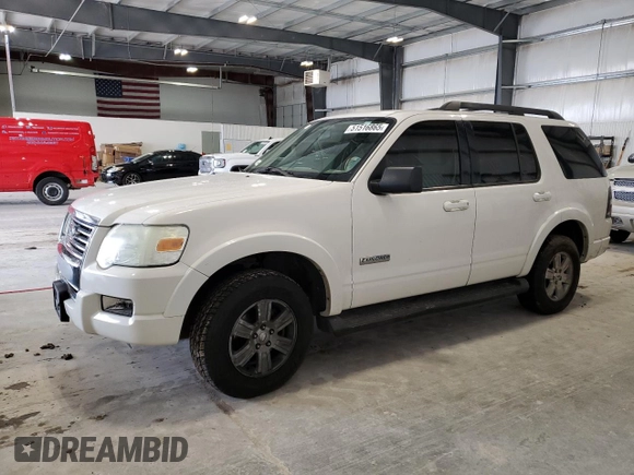 2008 Ford Explorer XLT with VIN 1FMEU73E58UA59541, listed as a Copart auction lot 51516865 with 141,050 mi miles and Salvage Title. Bid and sale history available at carsss.com. Image 1.