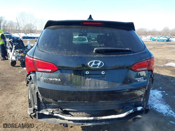 2017 Hyundai Santa Fe Sport 2.4L with VIN 5NMZTDLB6HH046110, listed as a IAAI auction lot 41417911 with NaN miles. Bid and sale history available at carsss.com. Image 16.