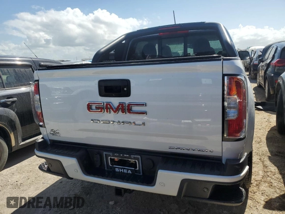 2021 GMC Canyon 4WD Denali with VIN 1GTG6EEN3M1225754, listed as a Copart auction lot 75266004 with 0 mi miles and Non Repairable. Bid and sale history available at carsss.com. Image 6.