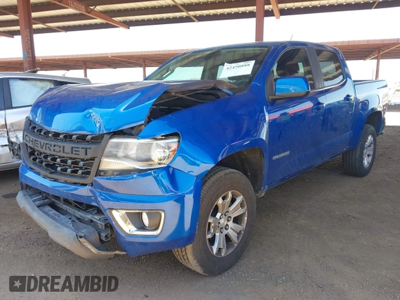 2019 Chevrolet Colorado 2WD LT z VIN 1GCGSCEN2K1105246, wystawiony jako IAAI lot #42450888 z przebiegiem 179 388 mil mil oraz . Historia ofert i sprzedaży dostępna na DreamBid. Obrazek 2.