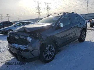 2023 Toyota RAV4 Hybrid XLE Premium with VIN JTMB6RFV8PD082318, listed as a Copart auction lot 45563635 with 36,433 mi miles and Salvage Title. Bid and sale history available at carsss.com. Image 1.