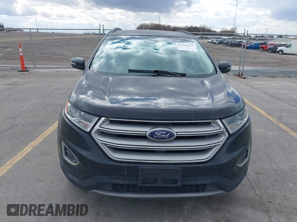 2015 Ford Edge SEL with VIN 2FMTK3J94FBB47320, listed as a IAAI auction lot 41982477 with 136,005 mi miles. Bid and sale history available at carsss.com. Image 6.