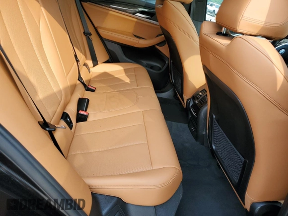 2023 BMW X4 M40i with VIN 5UX43DT0XP9P68536, listed as a Copart auction lot 58071583 with 11,399 mi miles. Bid and sale history available at carsss.com. Image 10.