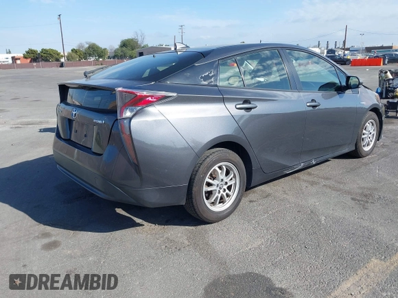 2016 Toyota Prius Two with VIN JTDKBRFU6G3011742, listed as a IAAI auction lot 41709916 with 155,815 mi miles. Bid and sale history available at carsss.com. Image 4.