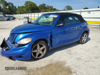 2005 Chrysler PT Cruiser GT with VIN 3C3AY75S05T605621, listed as a Copart auction lot 51483415 with 74,678 mi miles and Salvage Title. Bid and sale history available at carsss.com. Image 1.