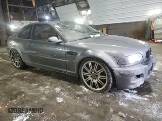 2002 BMW 3 Series M3 with VIN WBSBL93432JR18012, listed as a Copart auction lot 43599395 with 164,924 mi miles and Salvage Title. Bid and sale history available at DreamBid. Image 4.