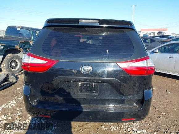 2017 Toyota Sienna L with VIN 5TDZZ3DC5HS774580, listed as a IAAI auction lot 41307502 with Not Provided miles and . Bid and sale history available at DreamBid. Image 15.