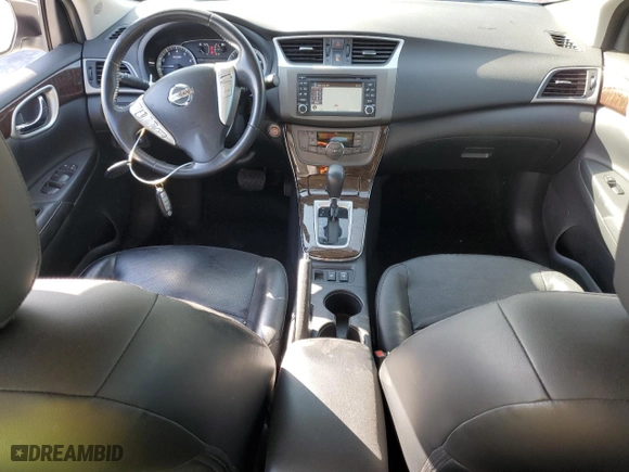 2013 Nissan Sentra SL with VIN 3N1AB7AP2DL614420, listed as a Copart auction lot 52449745 with 101,570 mi miles and Salvage Title. Bid and sale history available at carsss.com. Image 8.