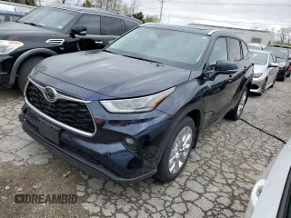 2022 Toyota Highlander Limited z VIN 5TDDZRBH4NS172177, wystawiony jako Copart lot #48207704 z przebiegiem 38 205 mil mil oraz Szkoda całkowita • Salvage title. Historia ofert i sprzedaży dostępna na DreamBid. Obrazek 1.