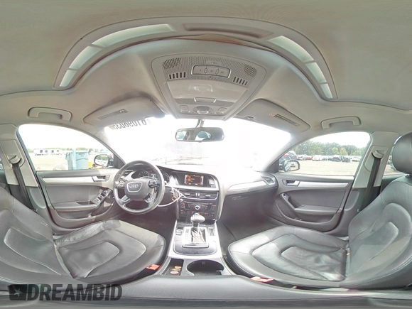 2013 Audi A4 Premium with VIN WAUBFAFL0DN004375, listed as a Copart auction lot 61096035 with 205,905 mi miles and Salvage title. Bid and sale history available at DreamBid. Image 14.