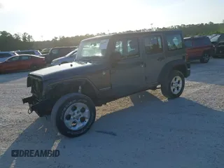 2014 Jeep Wrangler Unlimited Sport with VIN 1C4BJWDG5EL327225, listed as a IAAI auction lot 42547991 with 129,545 mi miles and . Bid and sale history available at DreamBid. Image 20.