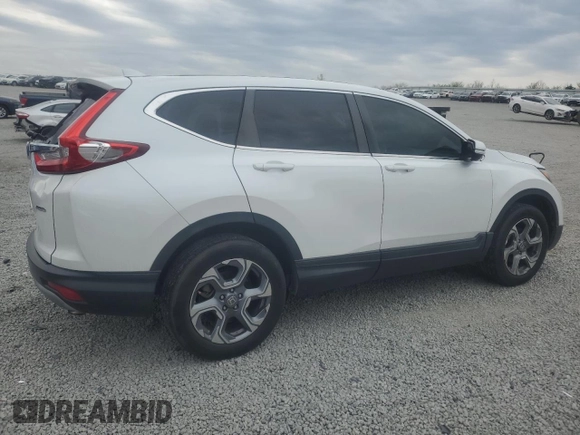 2019 Honda CR-V EX with VIN 2HKRW2H54KH674109, listed as a Copart auction lot 50456785 with 82,770 mi miles and Salvage Title. Bid and sale history available at DreamBid. Image 3.