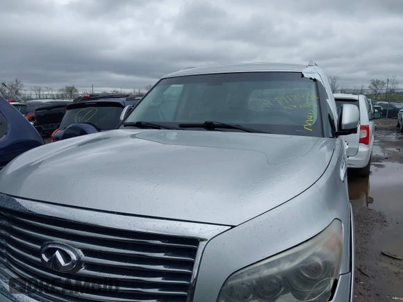 2013 Infiniti QX56 with VIN JN8AZ2NC5D9350478, listed as a IAAI auction lot 41918426 with Not provided miles and . Bid and sale history available at DreamBid. Image 6.