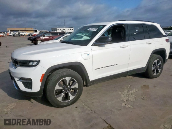 2023 Jeep Grand Cherokee z VIN 1C4RJYB63PC626221, wystawiony jako Copart lot #61619875 z przebiegiem 68 390 mil mil oraz Czysty tytuł • Clean title. Historia ofert i sprzedaży dostępna na DreamBid. Obrazek 1.
