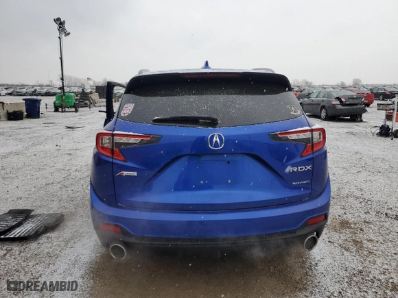 2019 Acura RDX w/A-Spec Pkg with VIN 5J8TC2H62KL026322, listed as a Copart auction lot 44932315 with 95,883 mi miles and Salvage Title. Bid and sale history available at carsss.com. Image 6.