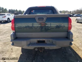 2002 Chevrolet Avalanche with VIN 3GNEK13T72G133453, listed as a Copart auction lot 48813245 with 353,780 mi miles and Salvage Title. Bid and sale history available at carsss.com. Image 6.