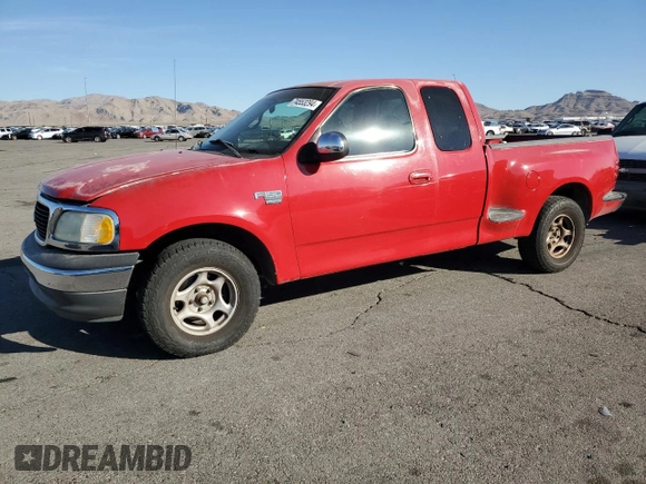 1999 Ford F-150 with VIN 1FTRX07W2XKC24186, listed as a Copart auction lot 74553294 with Not provided miles and Salvage title. Bid and sale history available at DreamBid. Image 1.