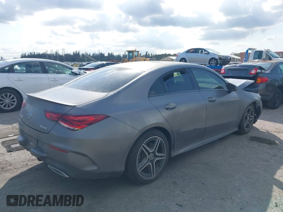 2020 Mercedes-Benz CLA with VIN WDD5J4HB1LN044179, listed as a IAAI auction lot 41499559 with 65,914 mi miles. Bid and sale history available at carsss.com. Image 4.