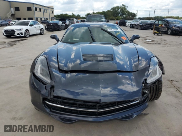 2015 Chevrolet Corvette 2LT with VIN 1G1YD2D78F5113614, listed as a Copart auction lot 70638624 with 24,203 mi miles and Clean Title. Bid and sale history available at carsss.com. Image 5.