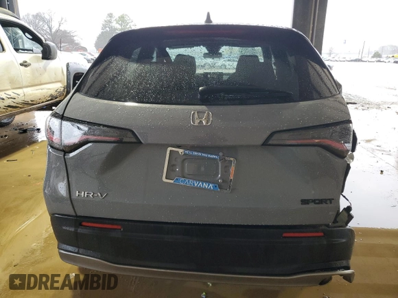 2024 Honda HR-V Sport with VIN 3CZRZ1H53RM712798, listed as a Copart auction lot 44849695 with 11,004 mi miles and Clean Title. Bid and sale history available at carsss.com. Image 6.