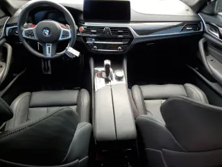 2023 BMW M5 with VIN WBS83CH06PCM62287, listed as a Copart auction lot 54581894 with 0 mi miles and Salvage Title. Bid and sale history available at carsss.com. Image 8.