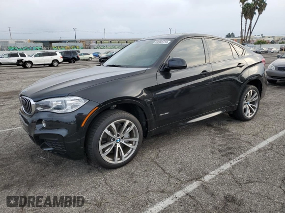 2016 BMW X6 xDrive50i with VIN 5UXKU6C50G0R34210, listed as a Copart auction lot 69003723 with 33,134 mi miles. Bid and sale history available at carsss.com. Image 1.