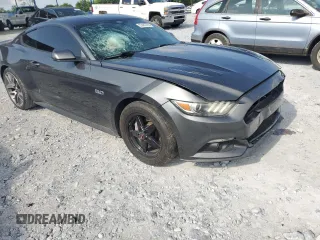 2015 Ford Mustang GT with VIN 1FA6P8CF3F5313422, listed as a Copart auction lot 55482785 with 145,883 mi miles and Salvage title. Bid and sale history available at DreamBid. Image 4.