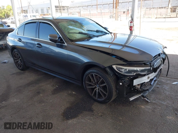 2022 BMW 3 Series 330i with VIN 3MW5R1J08N8C55960, listed as a IAAI auction lot 42505207 with Not provided miles and . Bid and sale history available at DreamBid. Image 1.