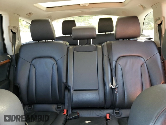 2014 Audi Q7 3.0T Premium Plus with VIN WA1LGAFE6ED013461, listed as a Copart auction lot 52527835 with 139,474 mi miles and Clean Title. Bid and sale history available at carsss.com. Image 10.