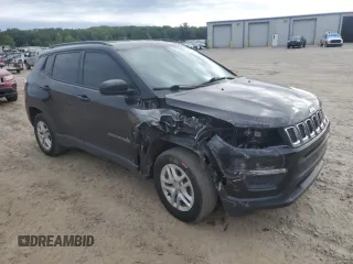 2018 Jeep Compass Sport с VIN 3C4NJCABXJT339373, выставлен на аукционе Copart как лот 58253255 с пробегом 75 222 миль миль и Списание • Salvage title. История ставок и продаж доступна на DreamBid. Изображение 4.