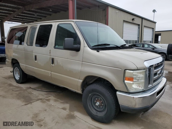 2009 Ford Econoline Wagon XL with VIN 1FBNE31L59DA66684, listed as a Copart auction lot 45388655 with 185,005 mi miles and Clean Title. Bid and sale history available at carsss.com. Image 4.